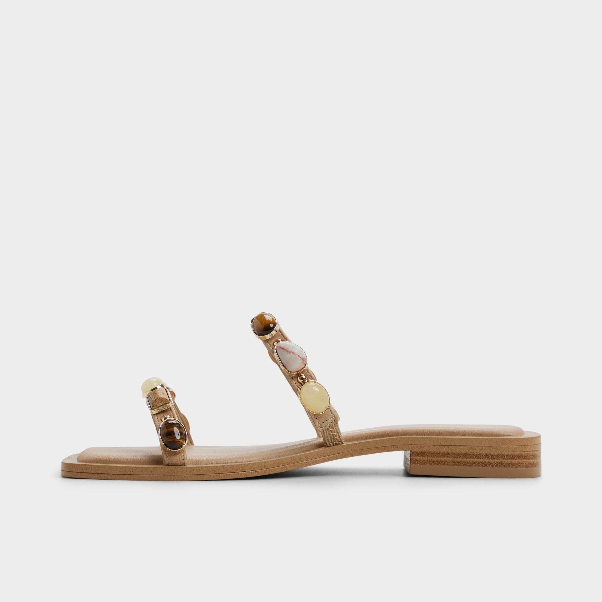 Aldo Sapphira in Medium Beige 14213541 - Slide sandal Women