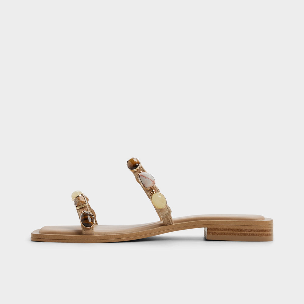 Aldo Sapphira in Medium Beige 14213541 - Slide sandal Women