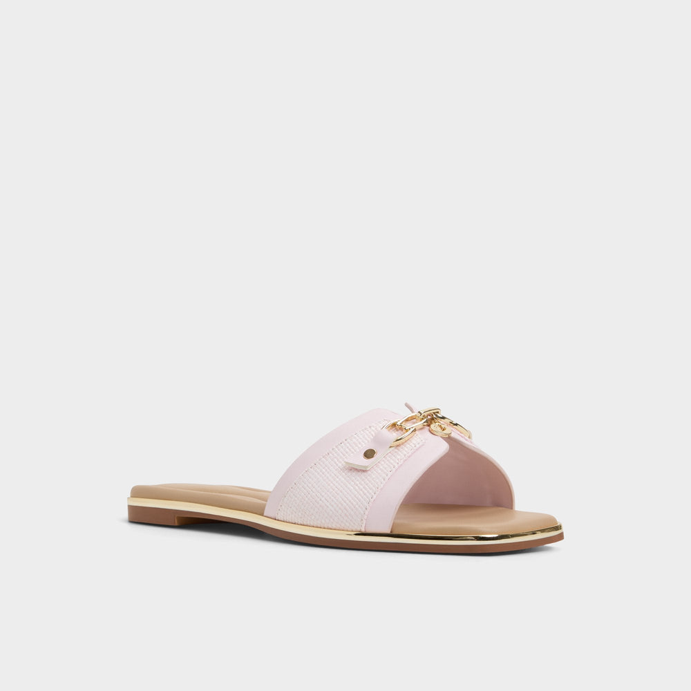 Aldo Alamassi Light Pink Women's Flats - Slide sandal Women