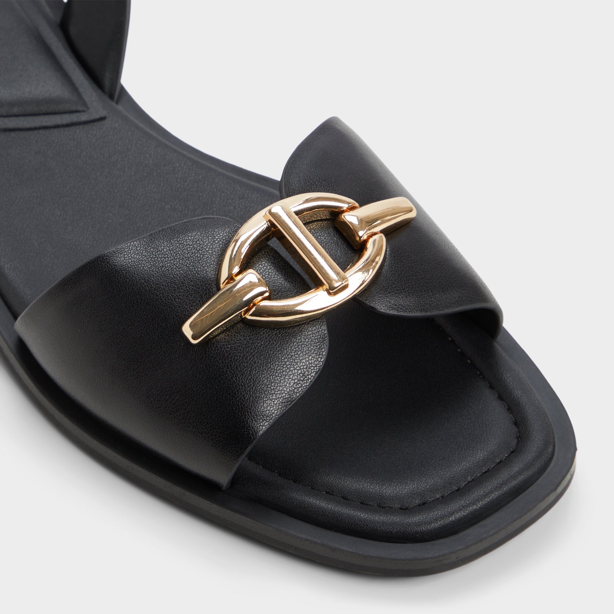Aldo Goassi Black Women's Flats - Flat sandal Women