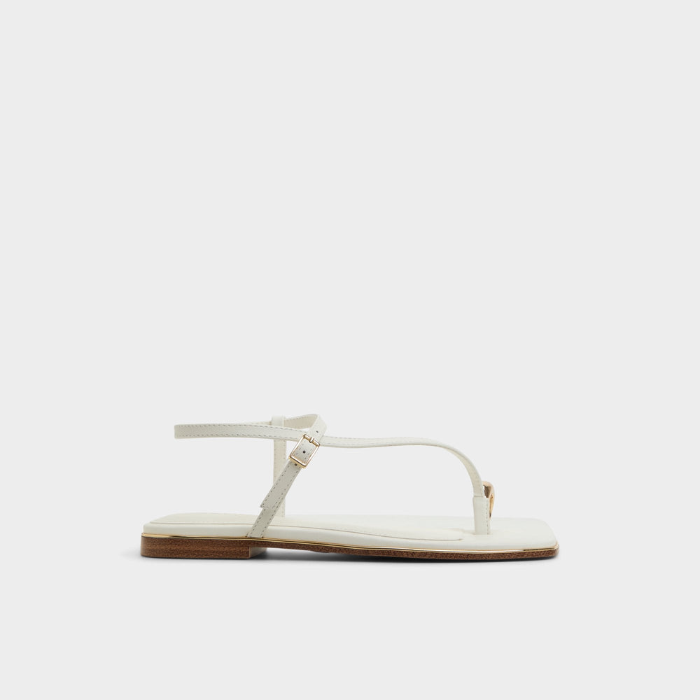 Aldo Jomalina White Women's Flats - Strappy flat sandal Women