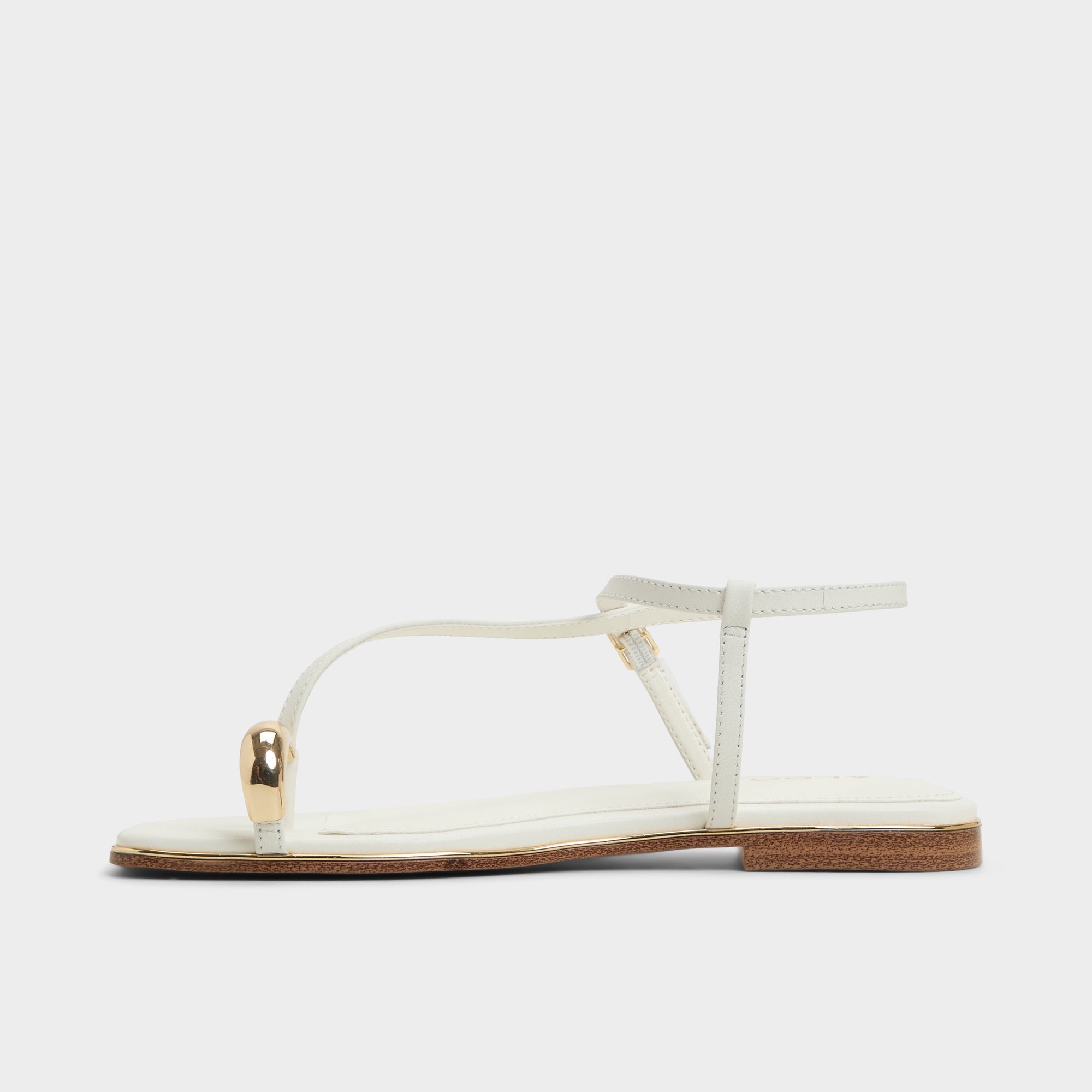 Aldo Jomalina White Women's Flats - Strappy flat sandal Women