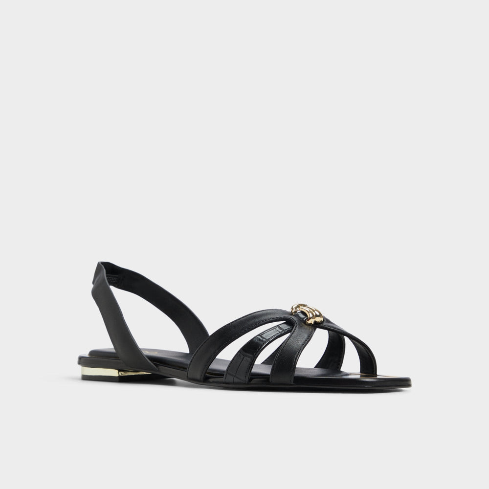 Aldo Marassita Black Women's Slingbacks - Flat sandal Women