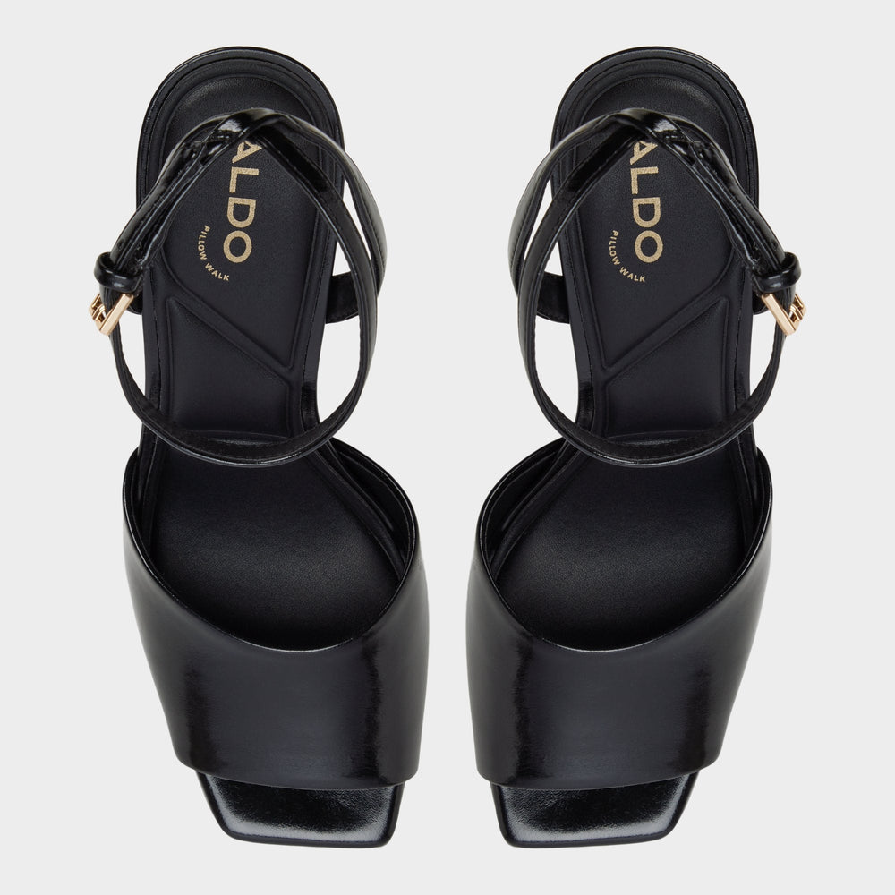 Aldo Kaiasien in Black - Heeled sandal, Stiletto heel Women|Bags