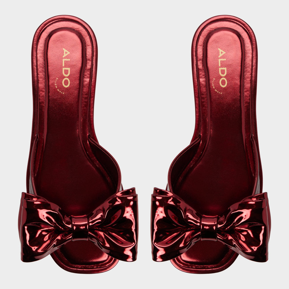 Aldo Bowetta in Medium Red - Slide sandal Women|Bags