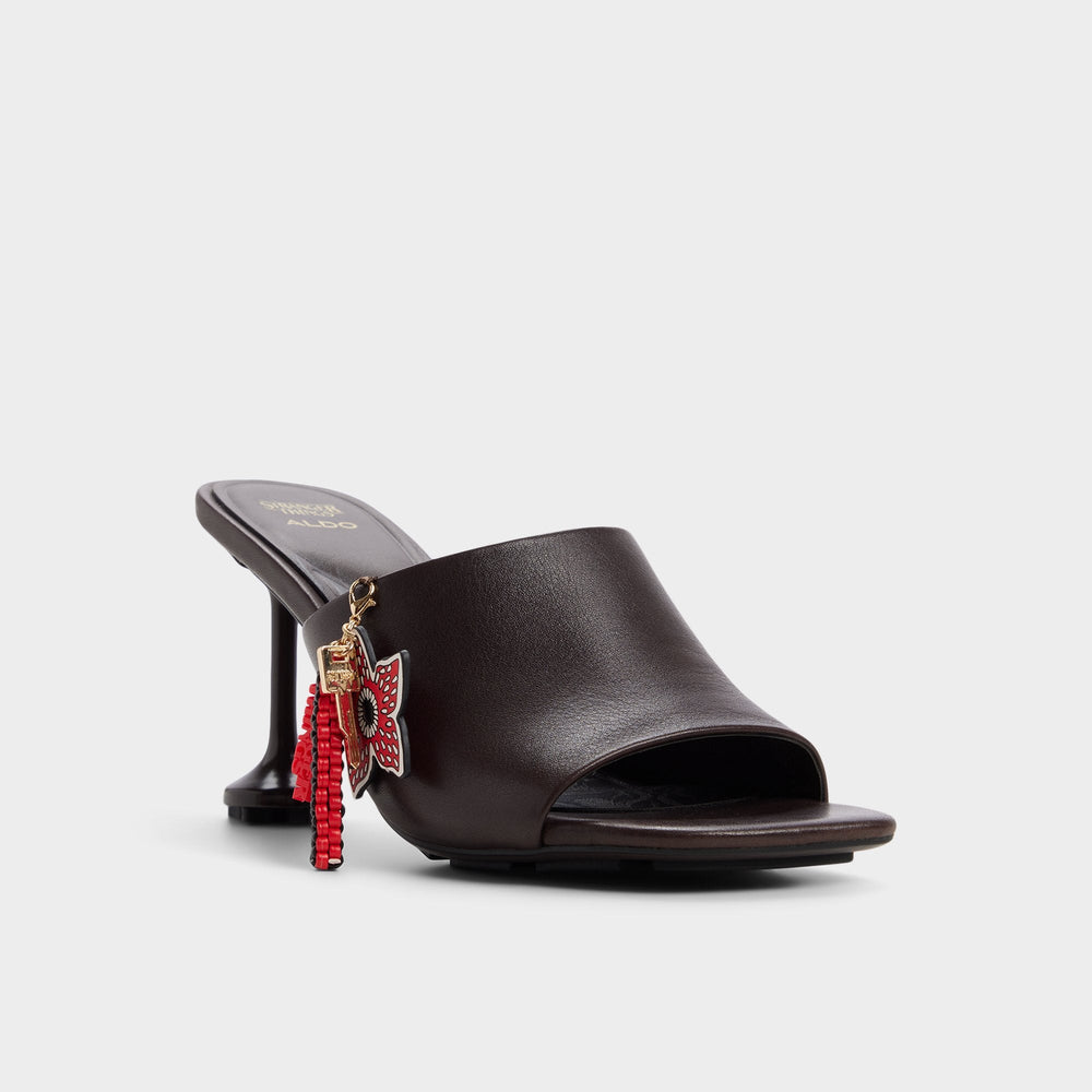 Aldo Demogorgon in Dark Brown - Women's heeled mule Women