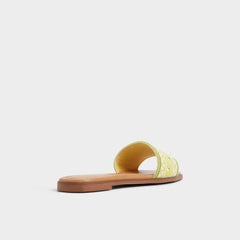 Aldo Seavacay Bright Yellow Women's Travel essentials - Slide sandal Women