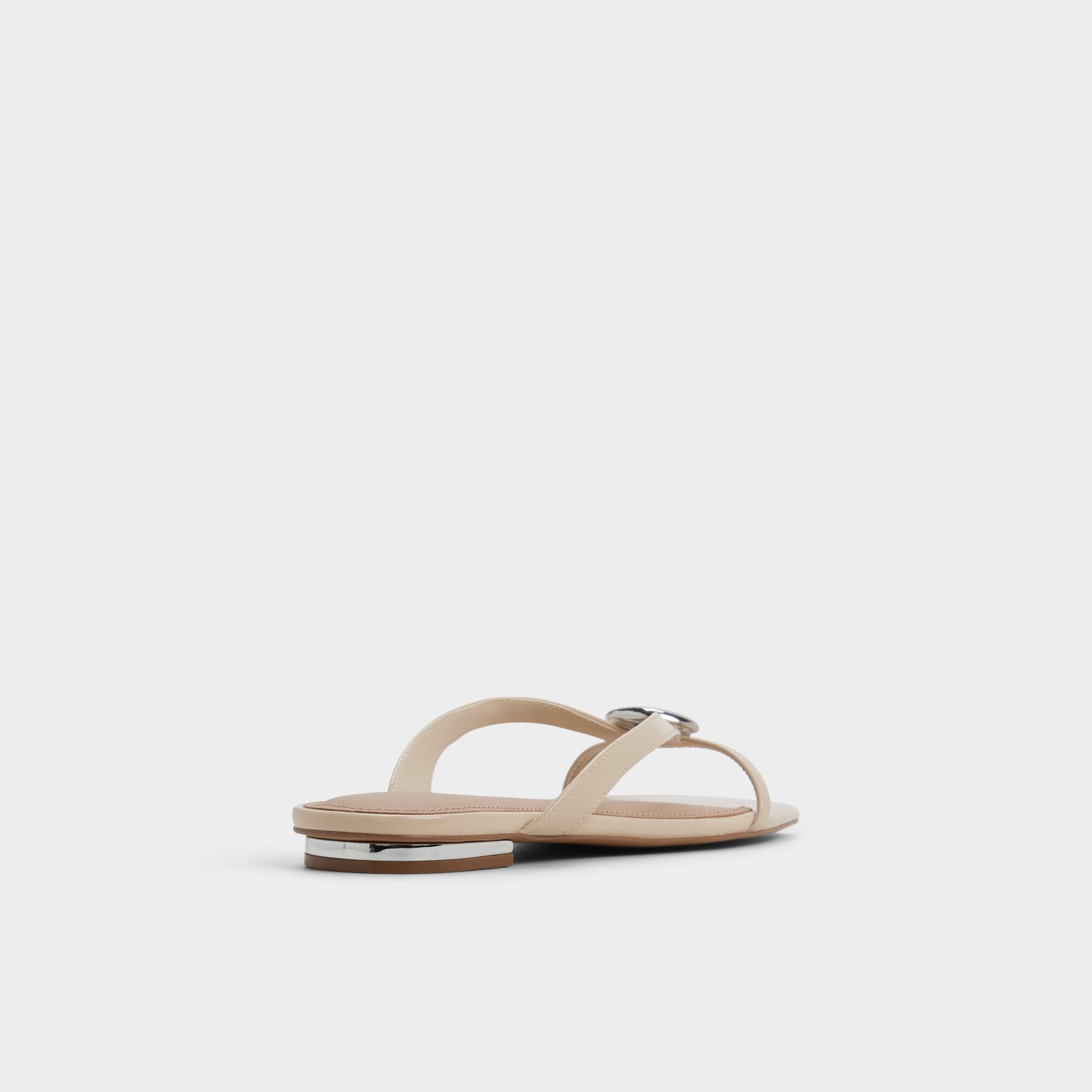 Aldo Iliria Beige Women's Flats - Slide sandal Women