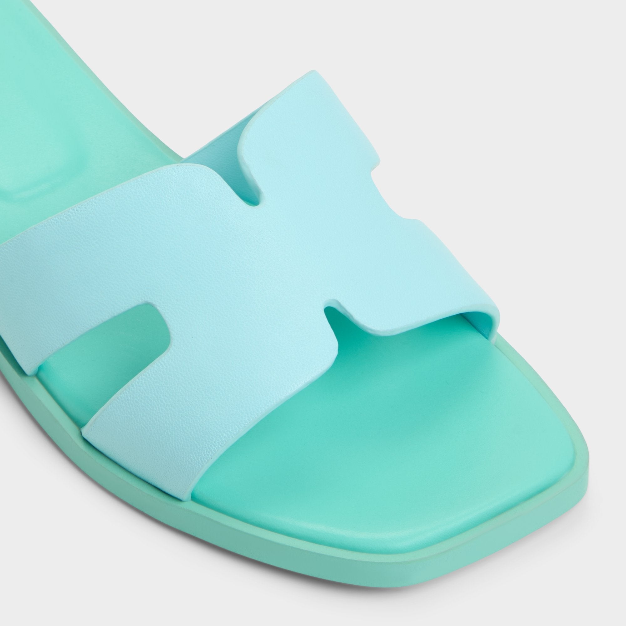 Aldo Itsandal Turquoise Women's Flats - Slide sandal Women
