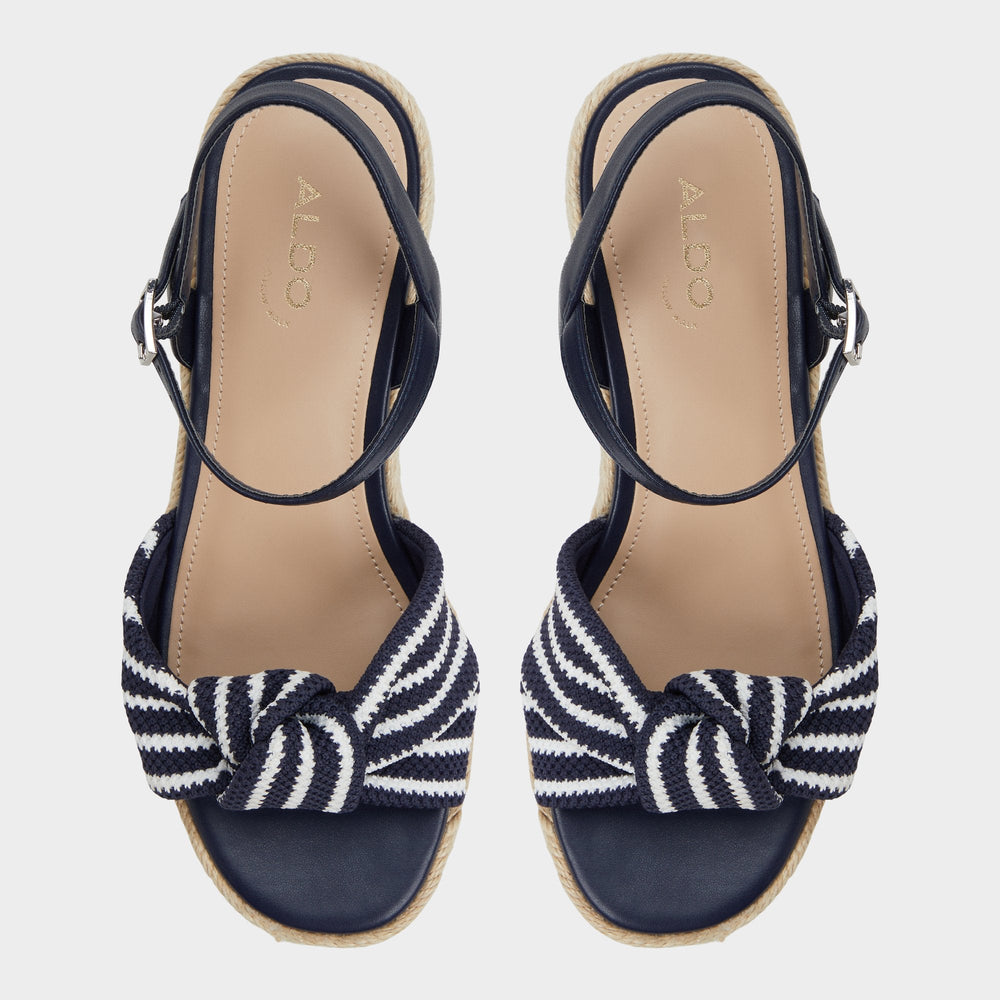 Aldo Annamarie Navy Women's Platform sandals - Wedge sandal Women