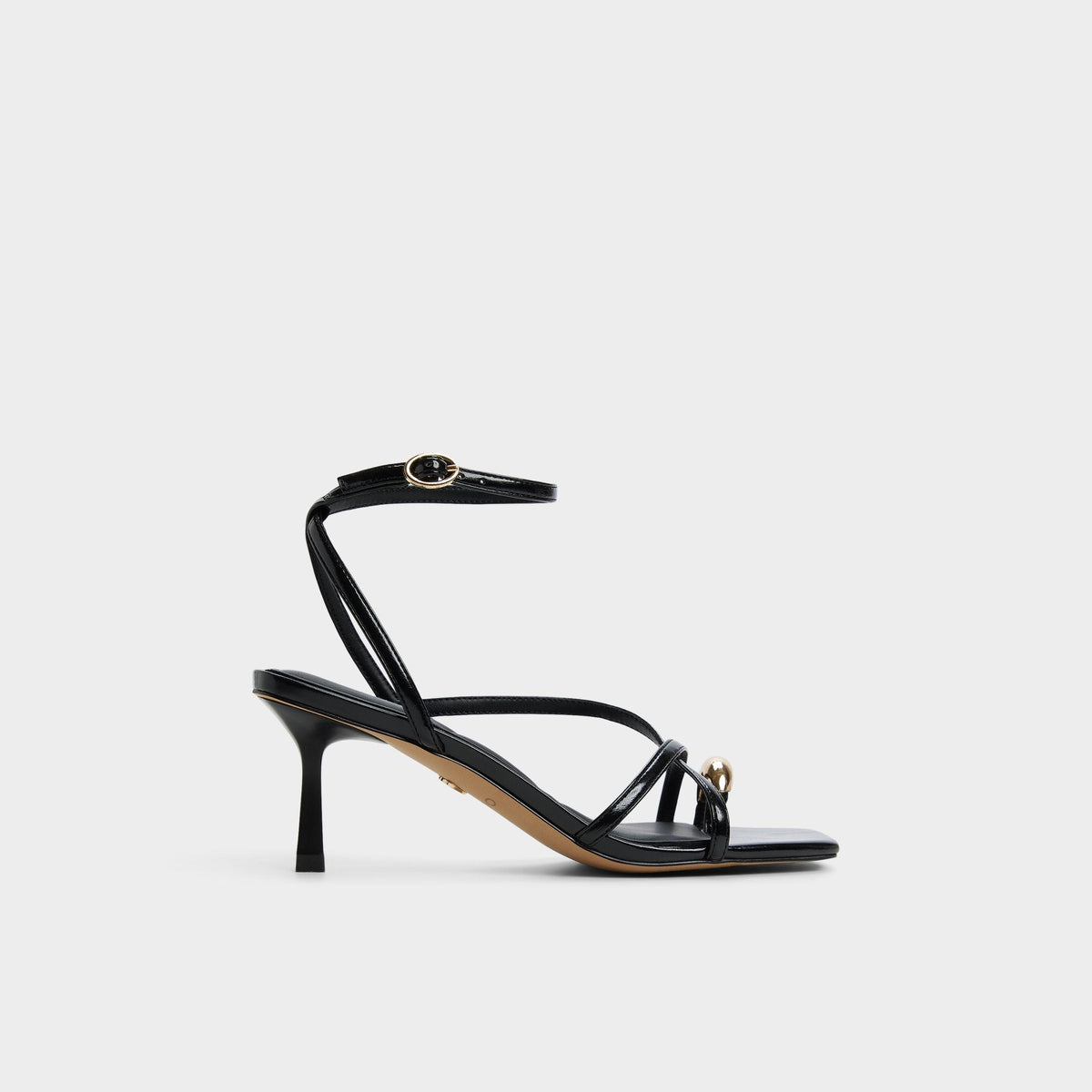 Aldo Elodiah Black Women's Travel essentials - Strappy heeled sandal, Stiletto heel Women