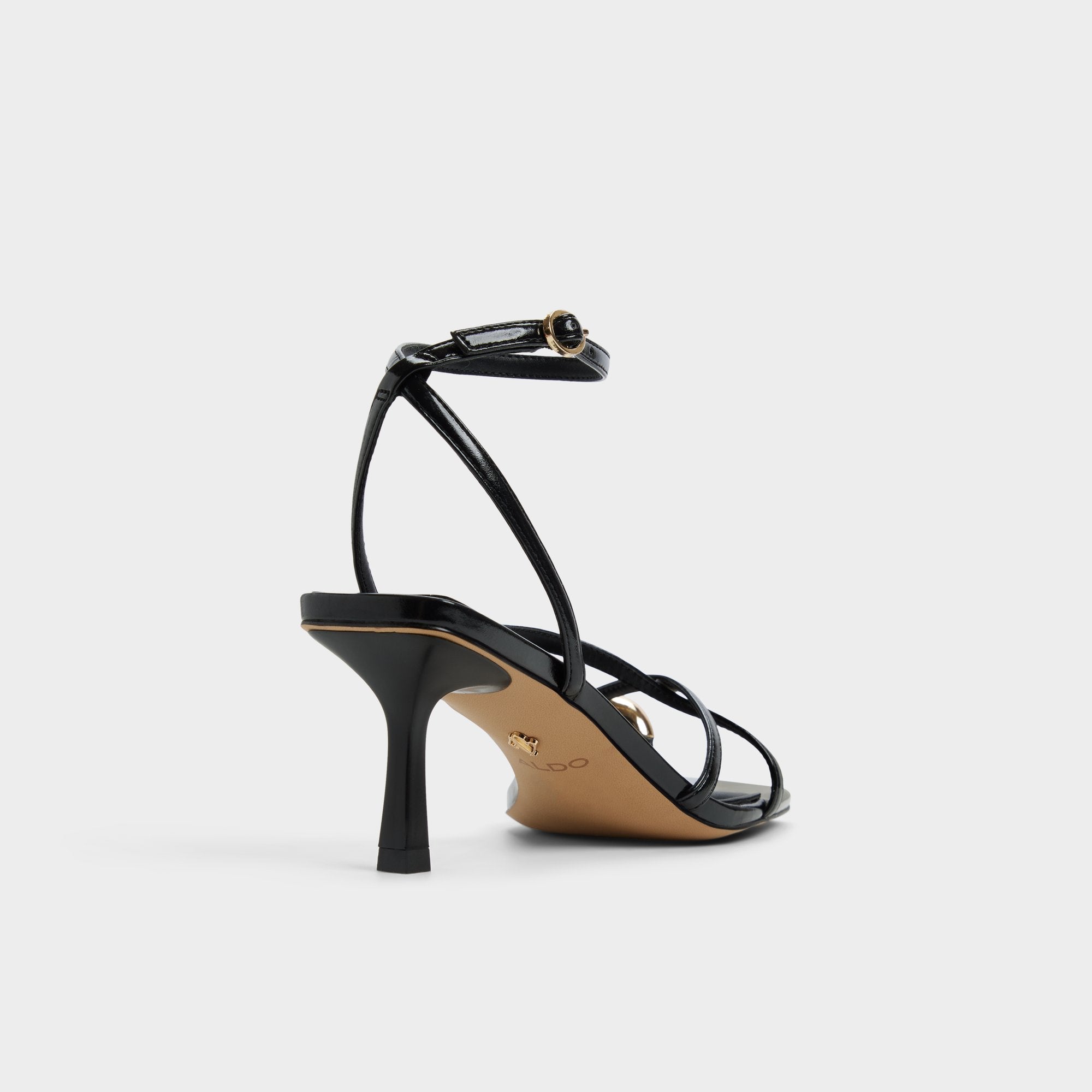 Aldo Elodiah Black Women's Travel essentials - Strappy heeled sandal, Stiletto heel Women