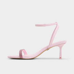 Aldo Kirri Light Pink Women's Strappy sandals - Strappy heeled sandal Women