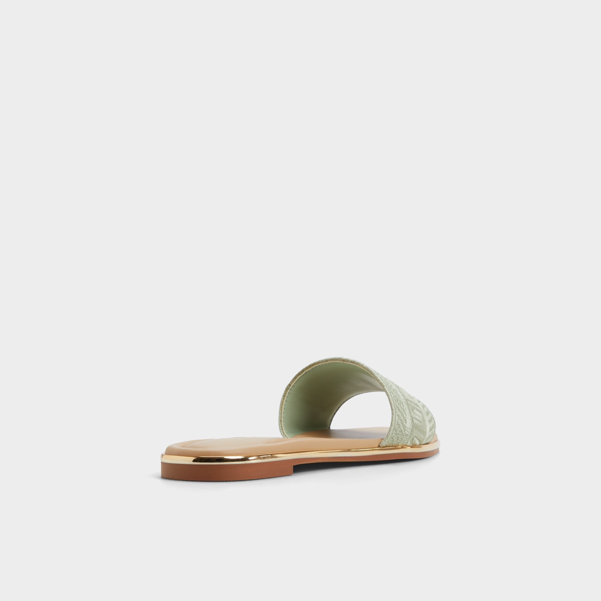 Aldo Oceania Other Green Women's Flats - Slide sandal Women
