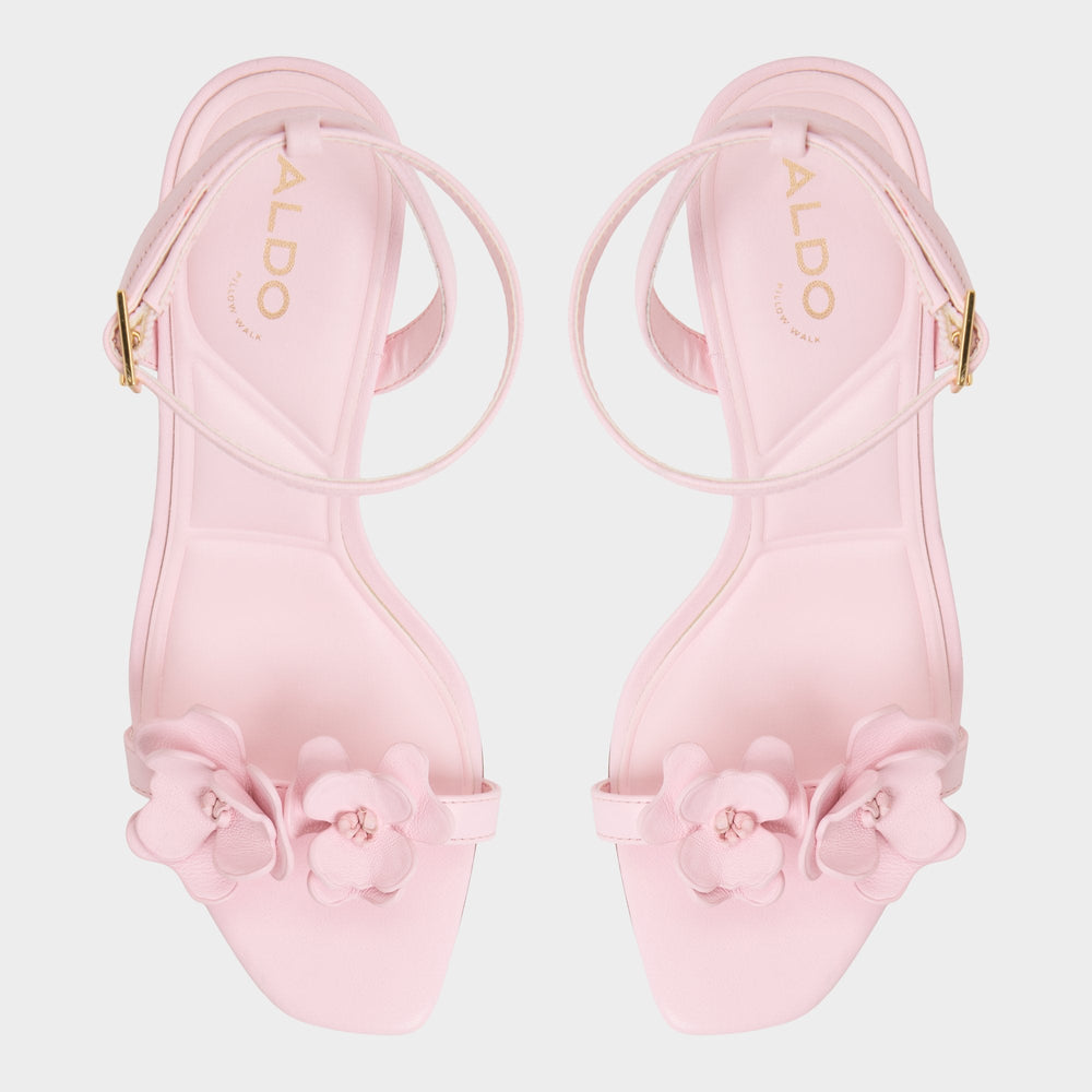 Aldo Daisylily Light Pink Women's Heeled sandals - Strappy heeled sandal, Stiletto heel Women