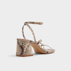 Aldo Adrauder in Brown Overflow 13801090 - Strappy block heeled sandal, Block heel Women