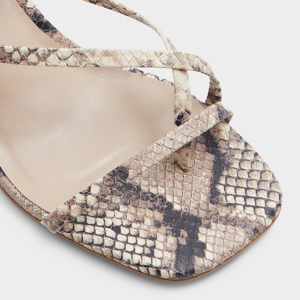 Aldo Adrauder in Brown Overflow 13801090 - Strappy block heeled sandal, Block heel Women