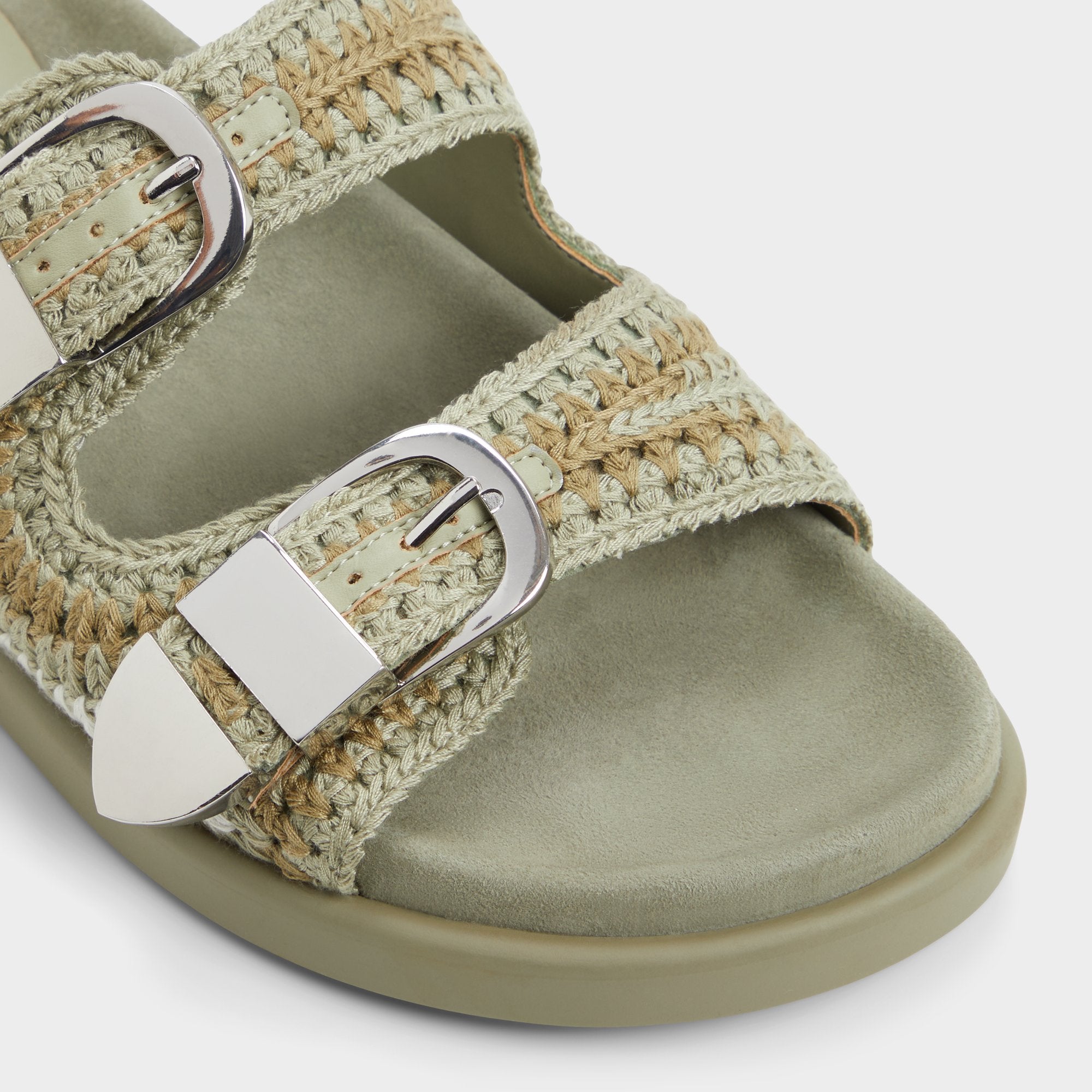 Aldo Bohodream Khaki Women's Footbed sandals - Footbed sandal Women
