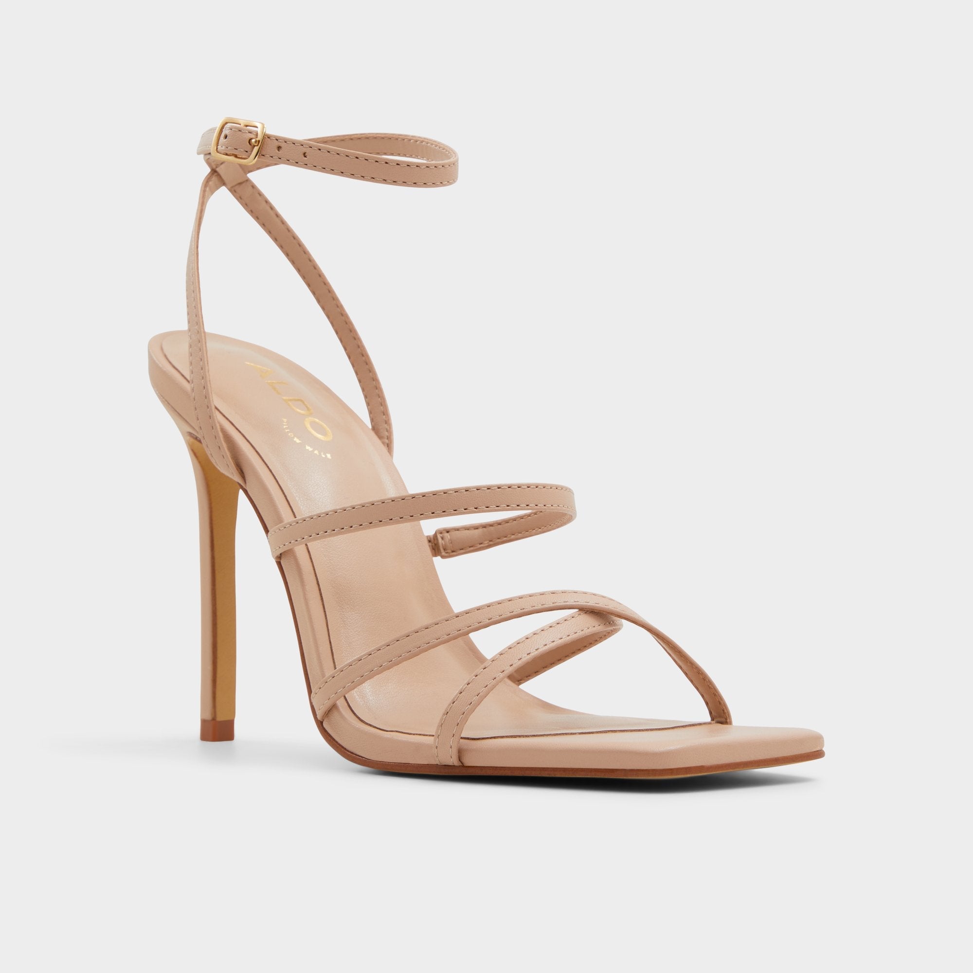 Aldo Galoi Bone Women's Strappy sandals - Strappy heeled sandal Women