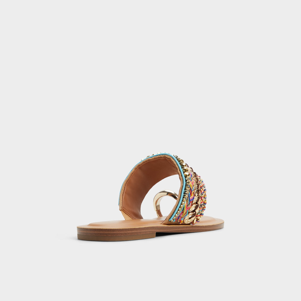 Aldo Beachwalk Multicolor Women's Flats - Slide sandal Women