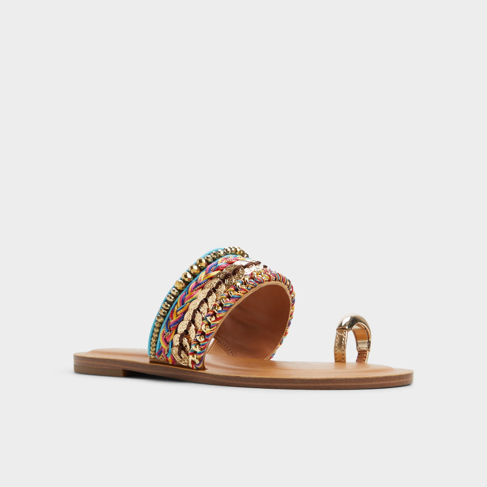 Aldo Beachwalk Multicolor Women's Flats - Slide sandal Women