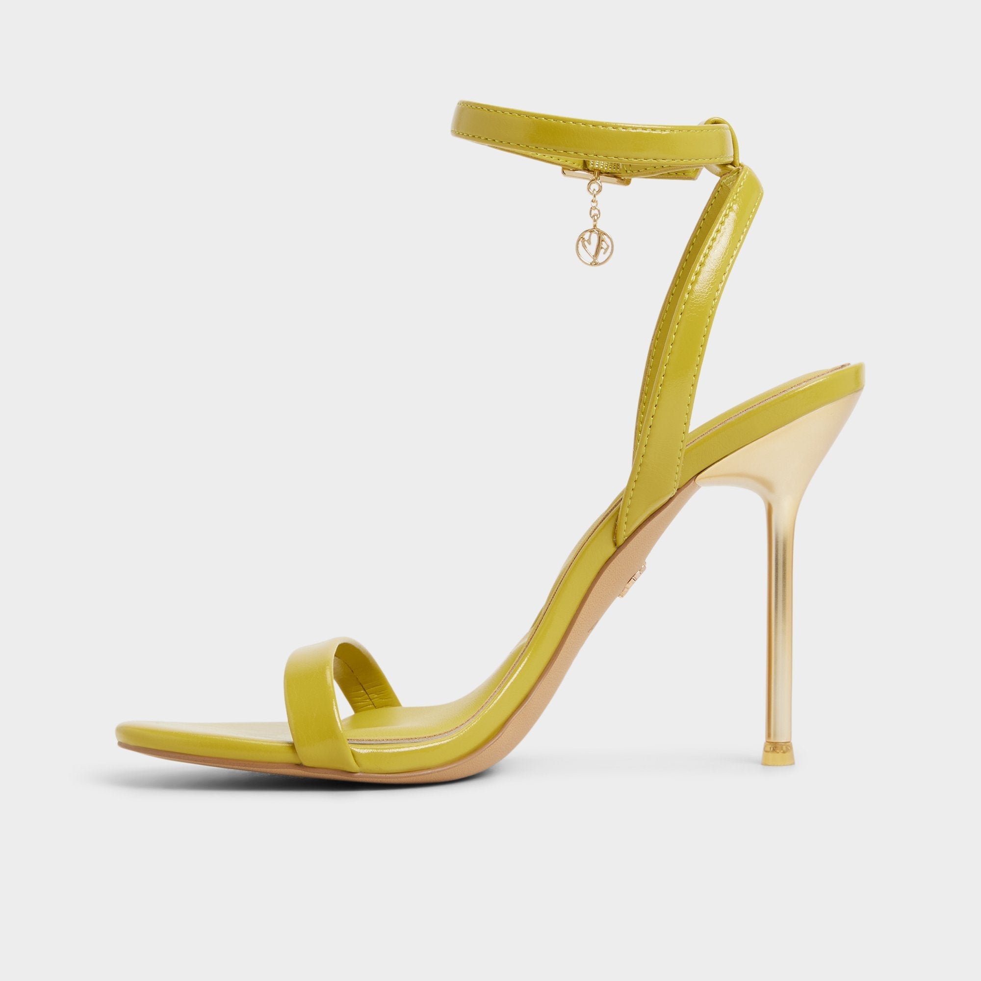 Aldo Maristou Lime Green Women's Heeled sandals - Strappy heeled sandal, Stiletto heel Women
