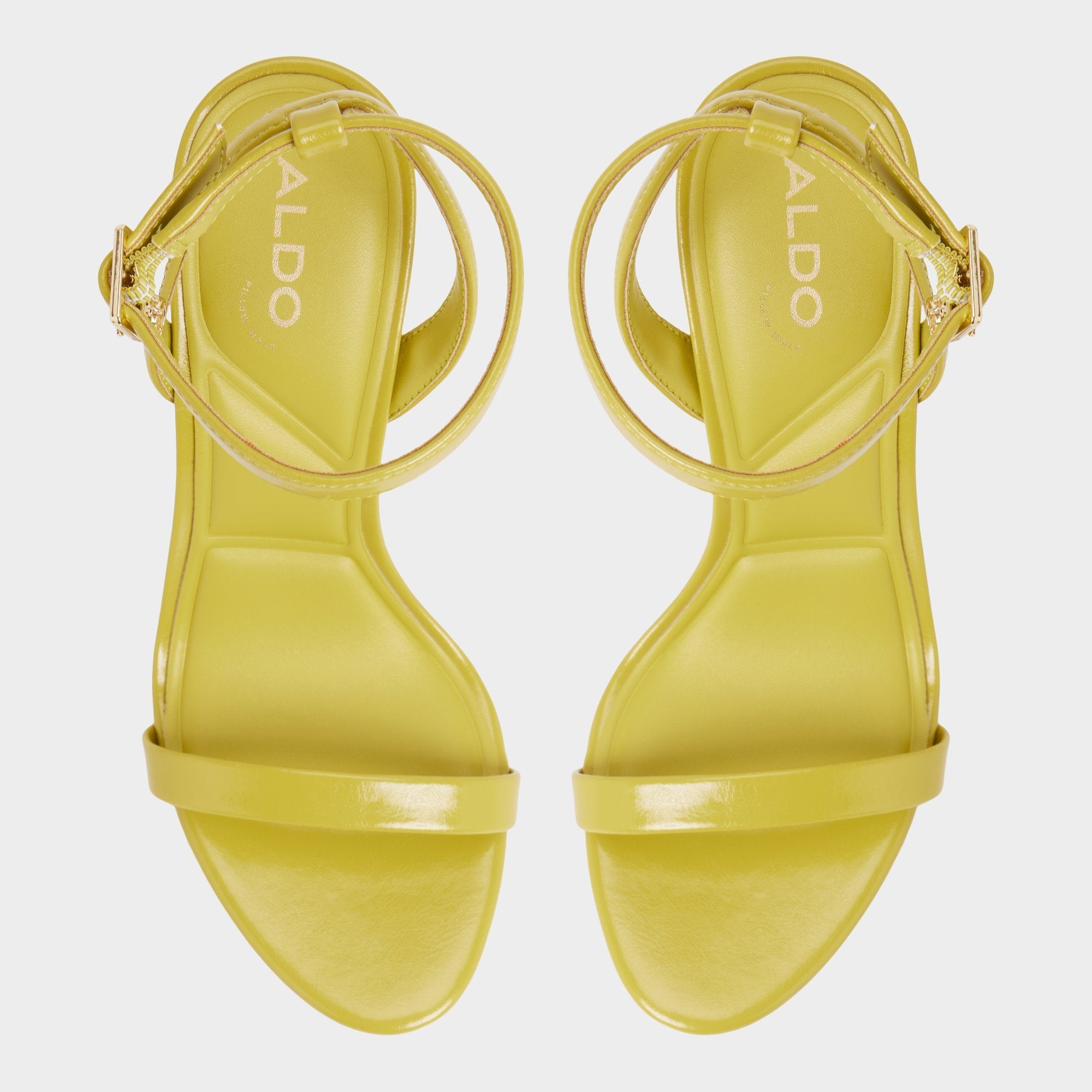 Aldo Maristou Lime Green Women's Heeled sandals - Strappy heeled sandal, Stiletto heel Women