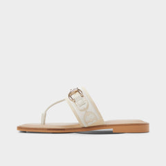 Aldo Coralynna in White Bone 14053516 - T-strap sandal Women