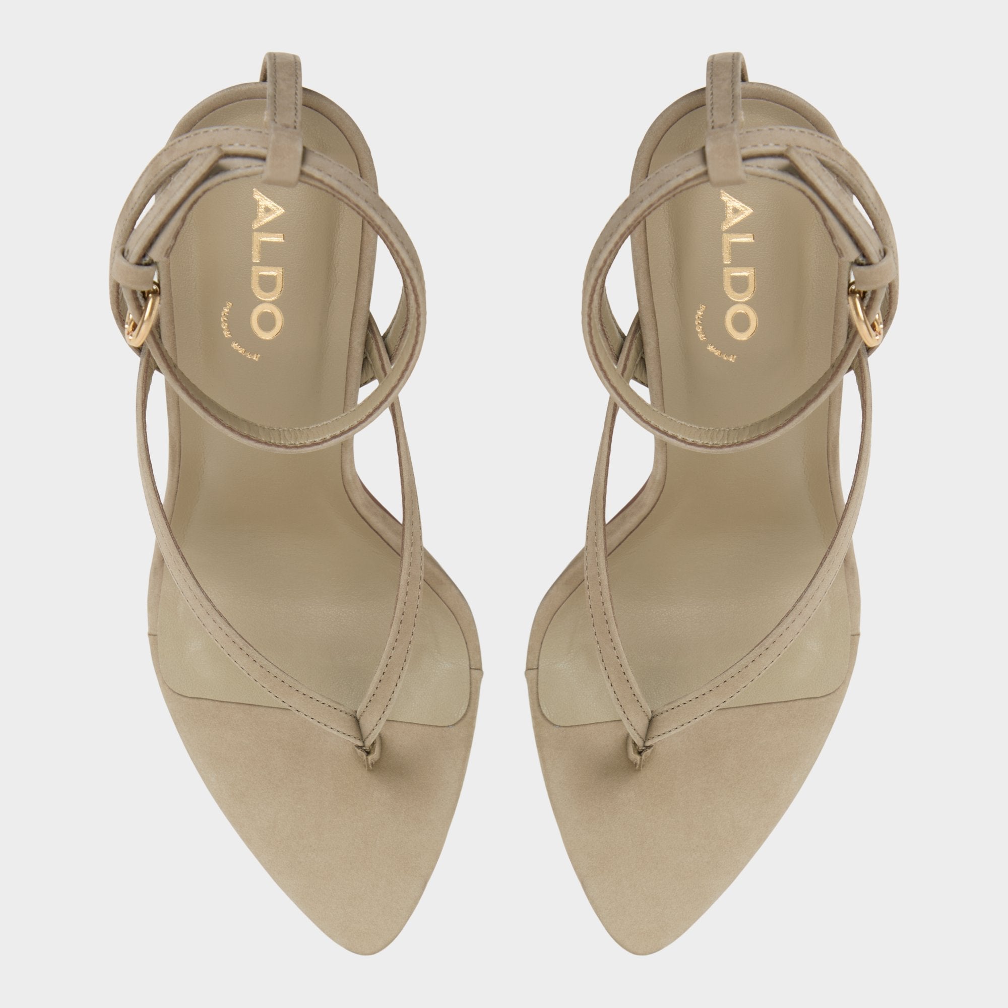 Aldo Abyfindley Other Green Women's Strappy sandals - Heeled flip flop, Stiletto heel Women
