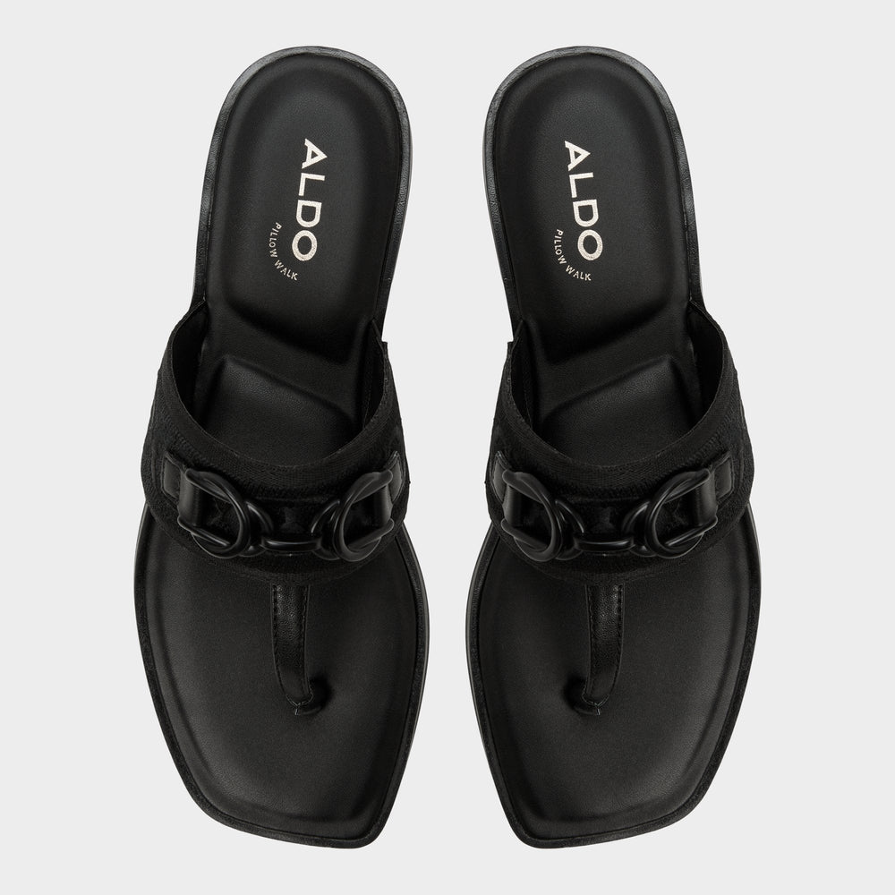 Aldo Coralynna in Black - T-strap sandal Women