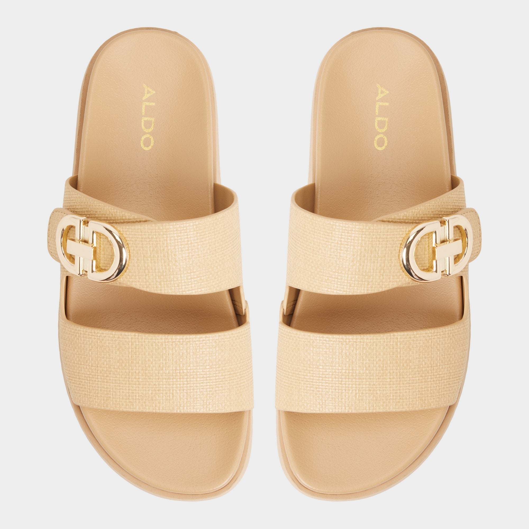Aldo Daisymae Natural Women's Footbed sandals -  Women