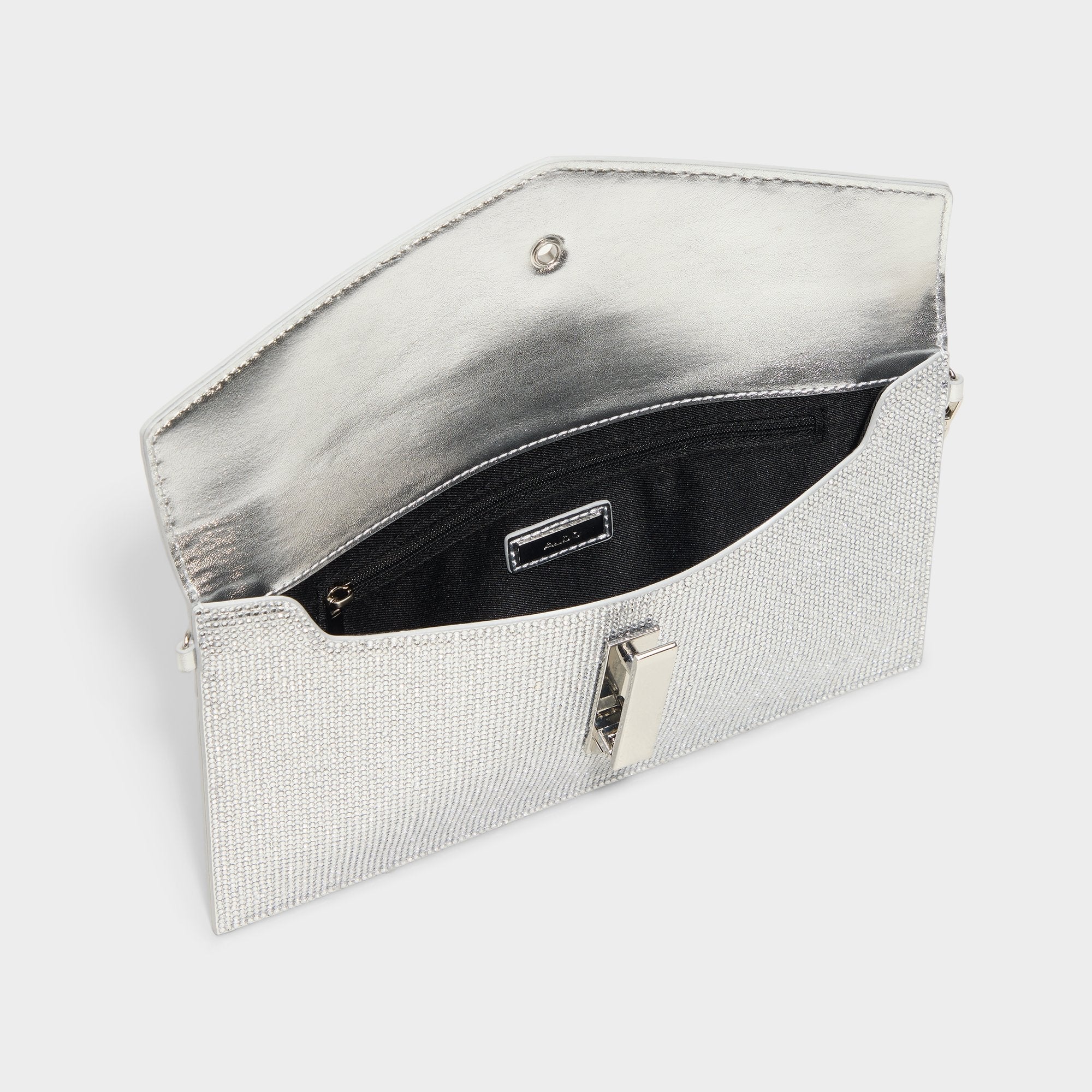 Aldo Lariblingg in Silver - Clutch Women|Bags|New
