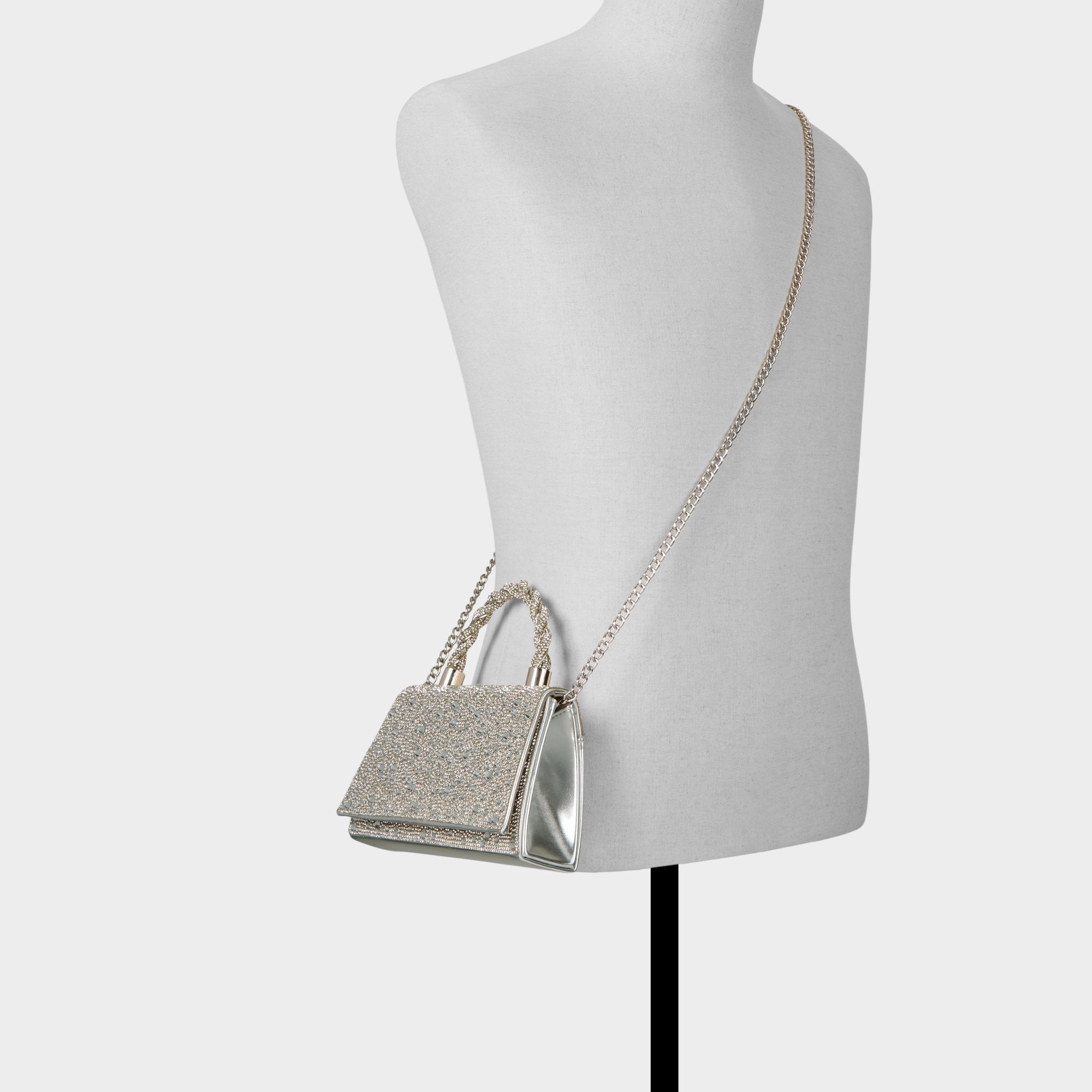 Aldo Josephinaa in Silver - Top handle bag Women