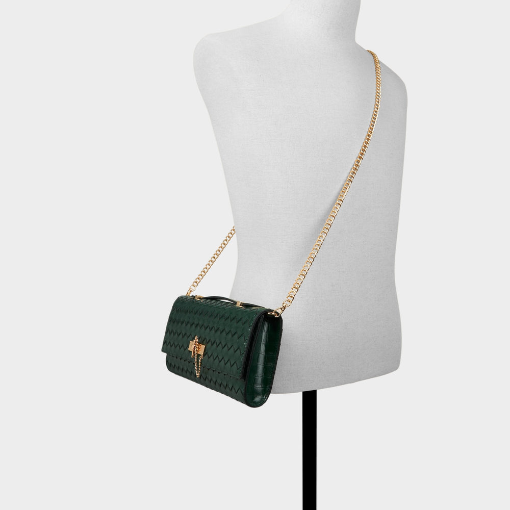 Aldo Rouxx in Dark Green - Clutch Women|Bags