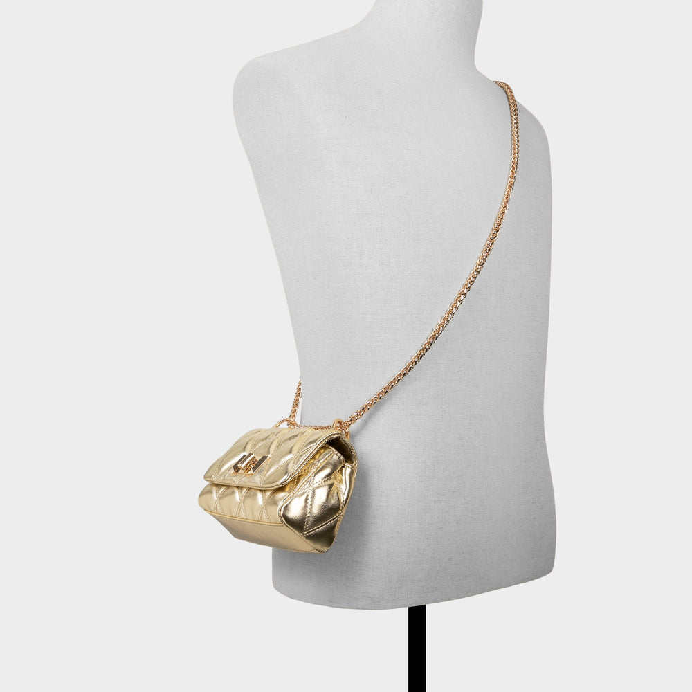 Aldo Ledia Gold Women's Iridescent metallics - Crossbody bag Women|Bags