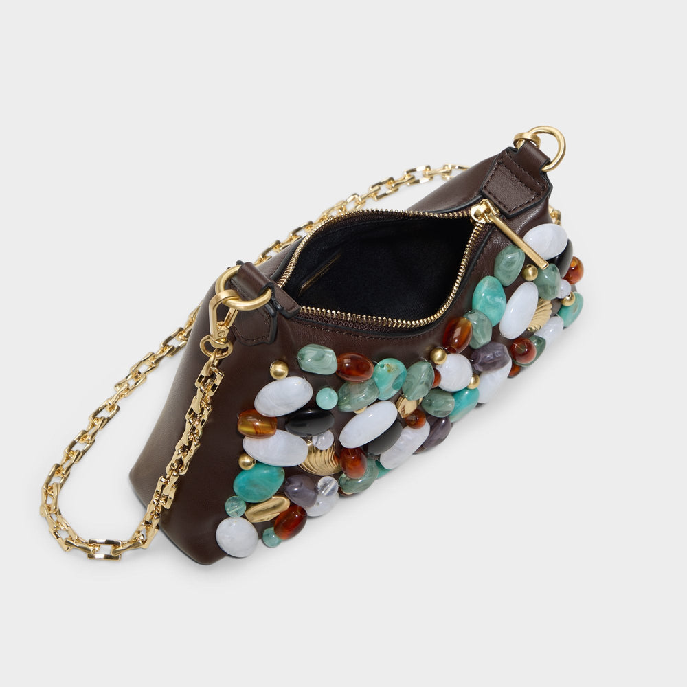 Aldo Coastalgemm in Dark Brown - Shoulder bag Women|Bags