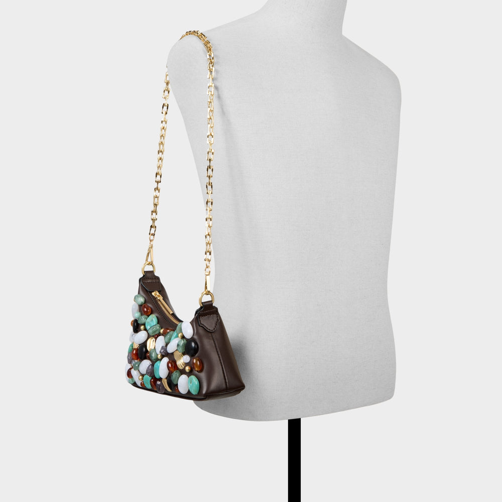 Aldo Coastalgemm in Dark Brown - Shoulder bag Women|Bags