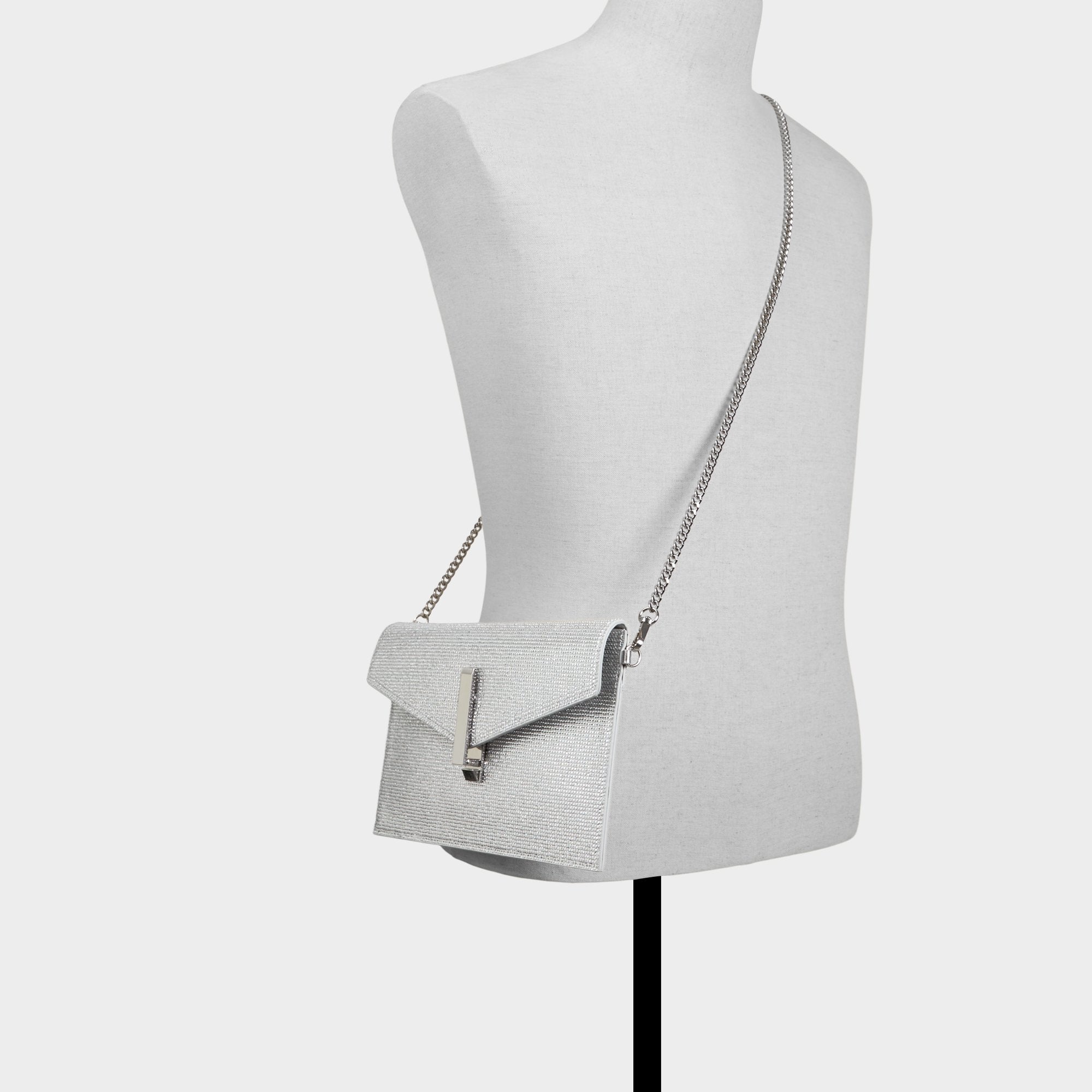 Aldo Laribling Silver Women's Clutches & Evening bags - Clutch Women|Bags
