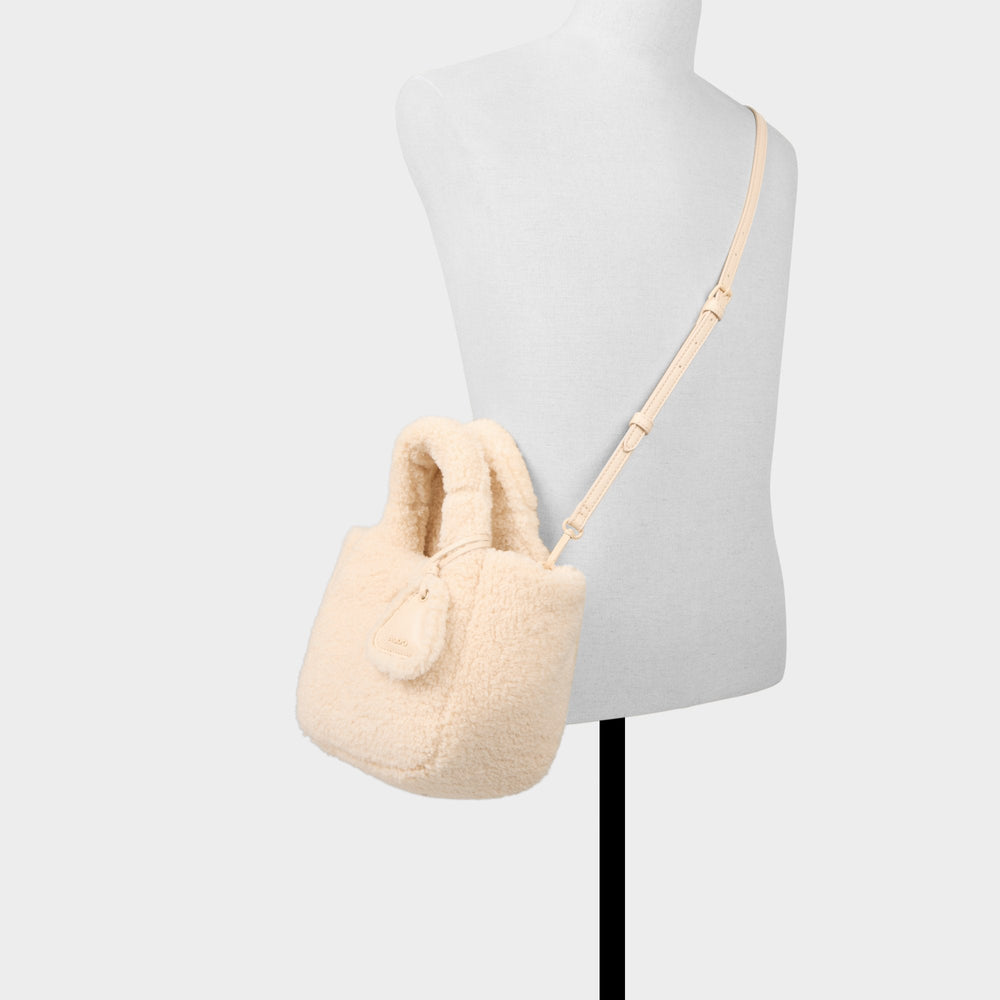 Aldo Ssoftsherpaa in Bone - Satchel bag Women|Bags
