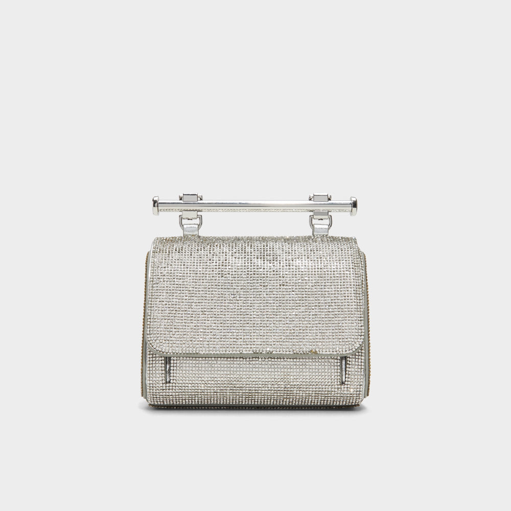 Aldo Blingchic Silver Women's Clutches & Evening bags - Top handle bag Women
