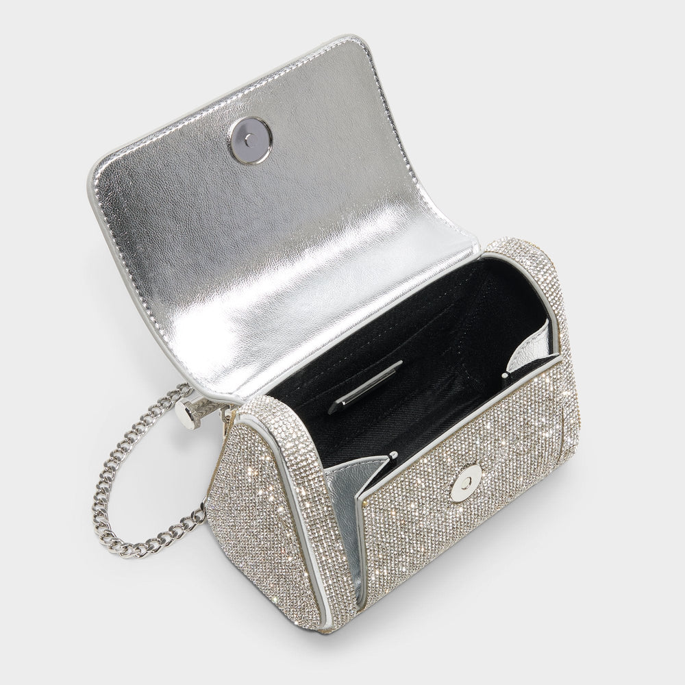 Aldo Blingchic Silver Women's Clutches & Evening bags - Top handle bag Women