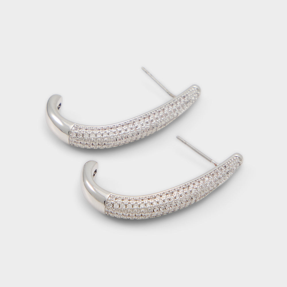 Aldo Nahdia in Silver Clear Multi - Earrings Women|Accessories|New