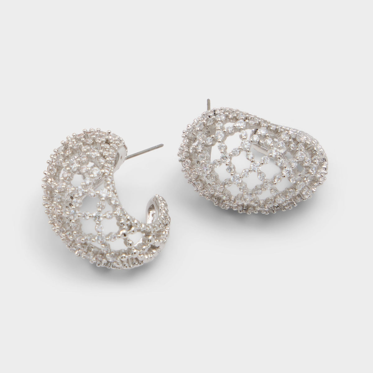 Aldo Mairah in Silver Clear Multi - Earrings Women|Accessories|New
