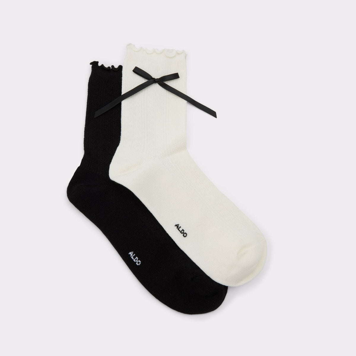 Aldo Cutiebow in Black White - Socks Women|Accessories