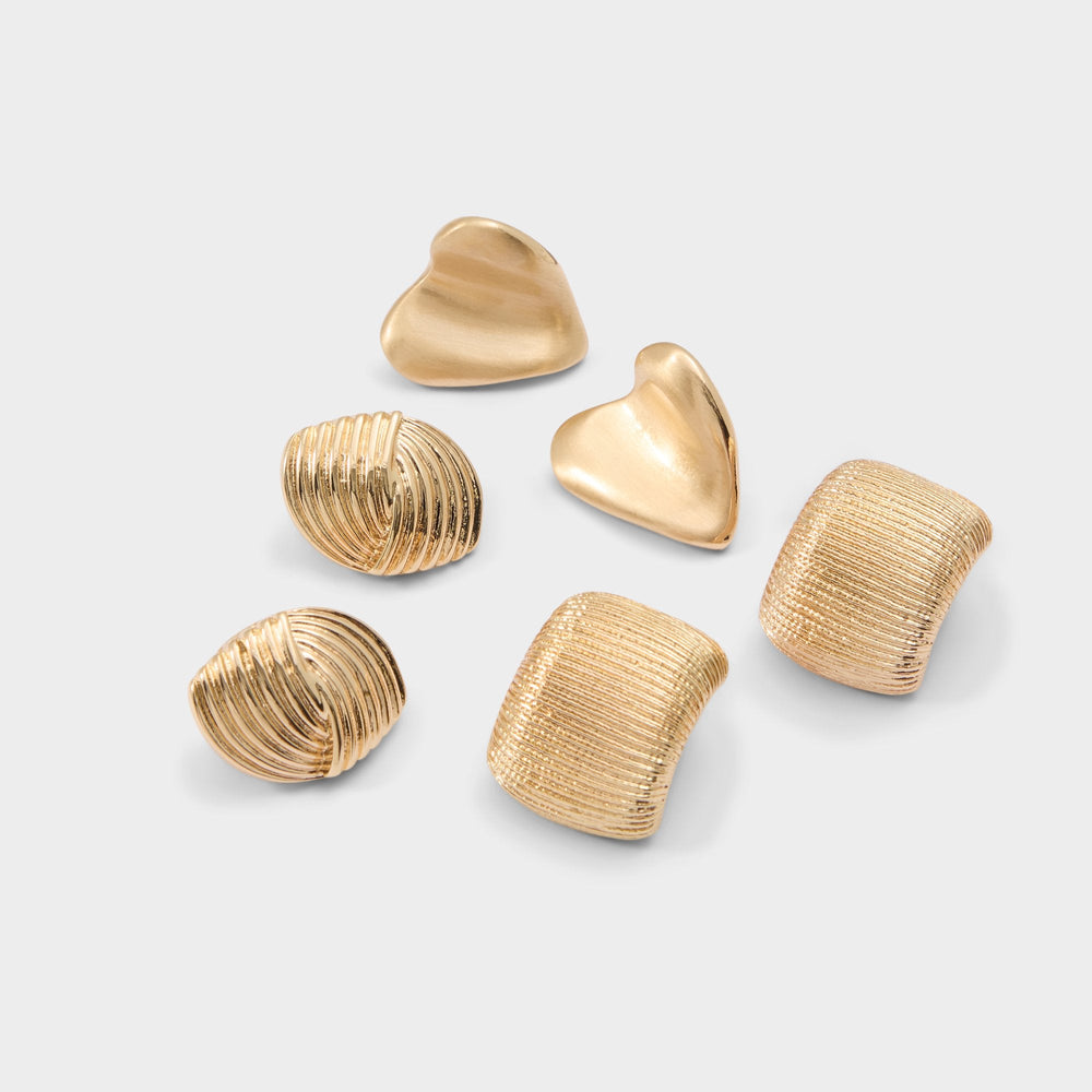 Aldo Buttons in Gold - Button earrings Women|Accessories