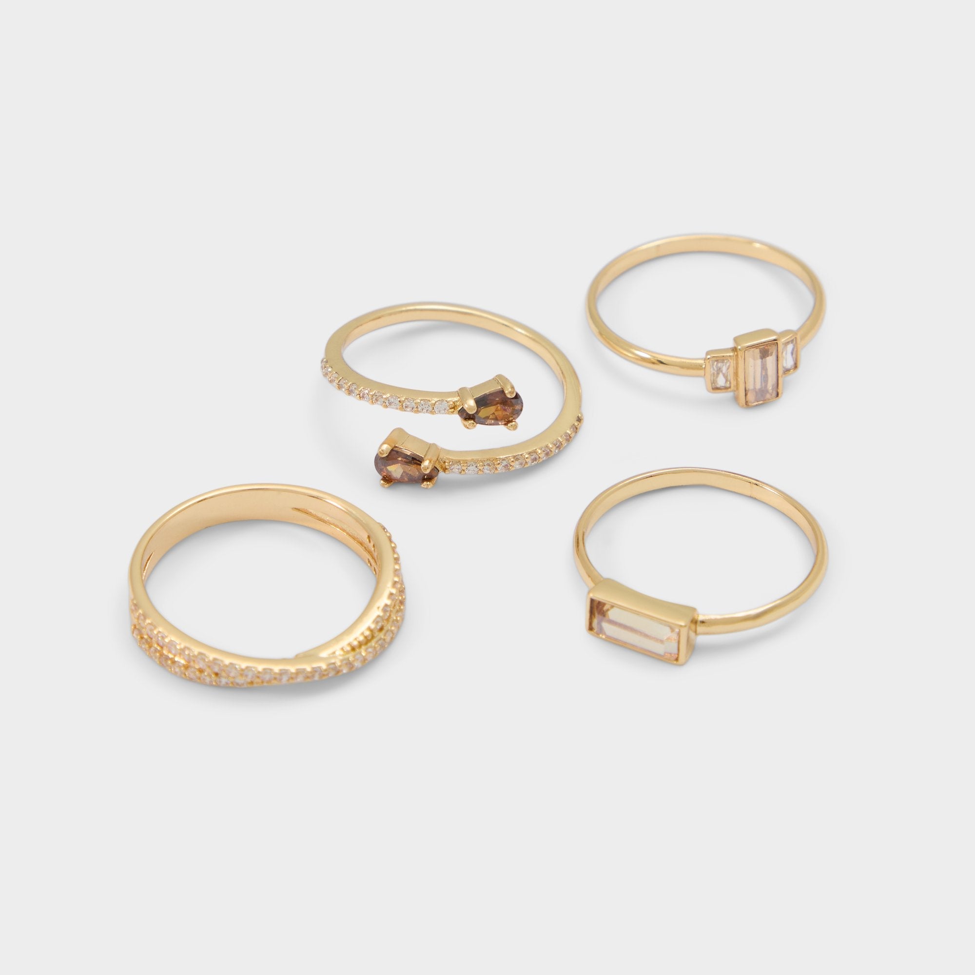 Aldo Yeikin in Light Brown - Multi finger rings Women|Accessories