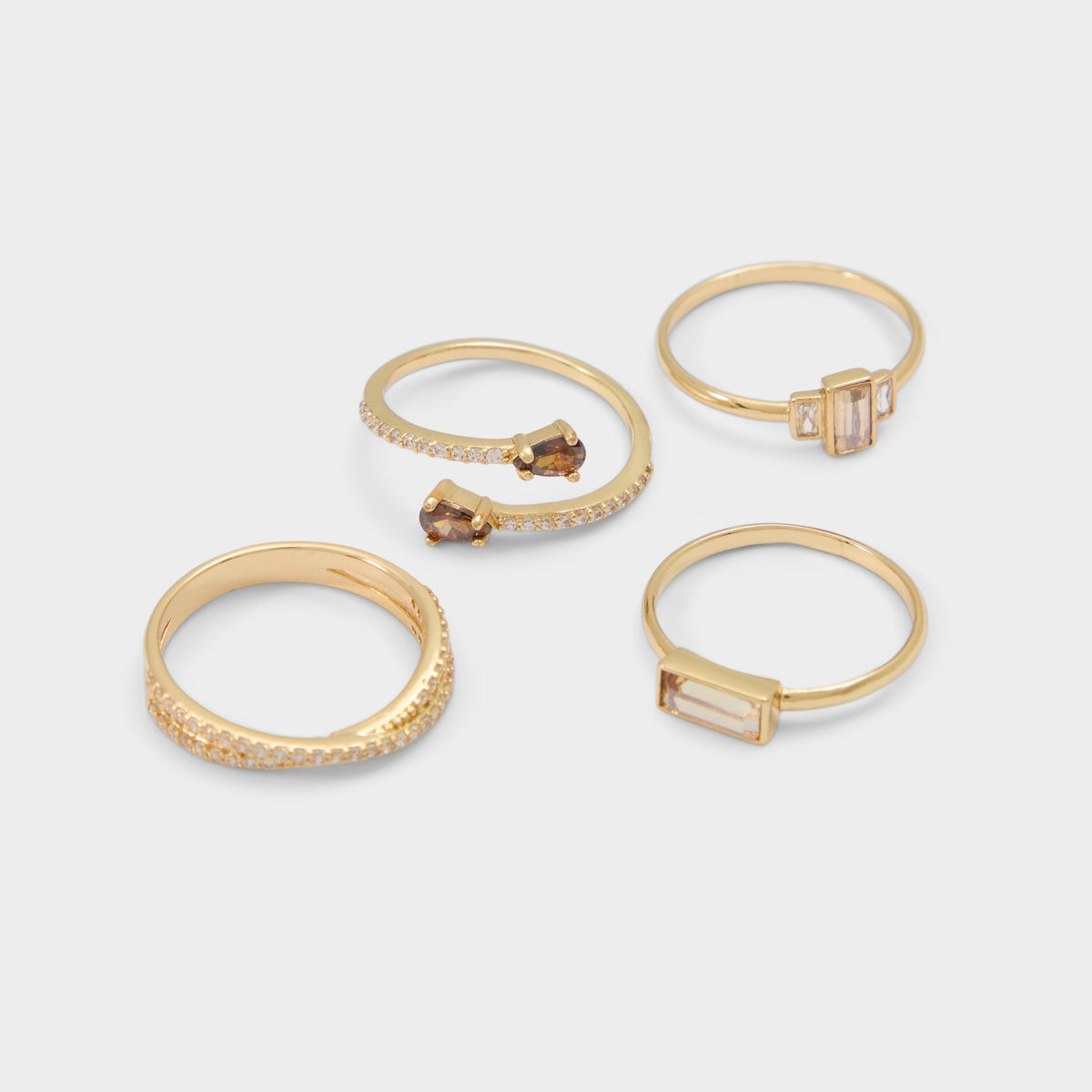 Aldo Yeikin in Light Brown - Multi finger rings Women|Accessories