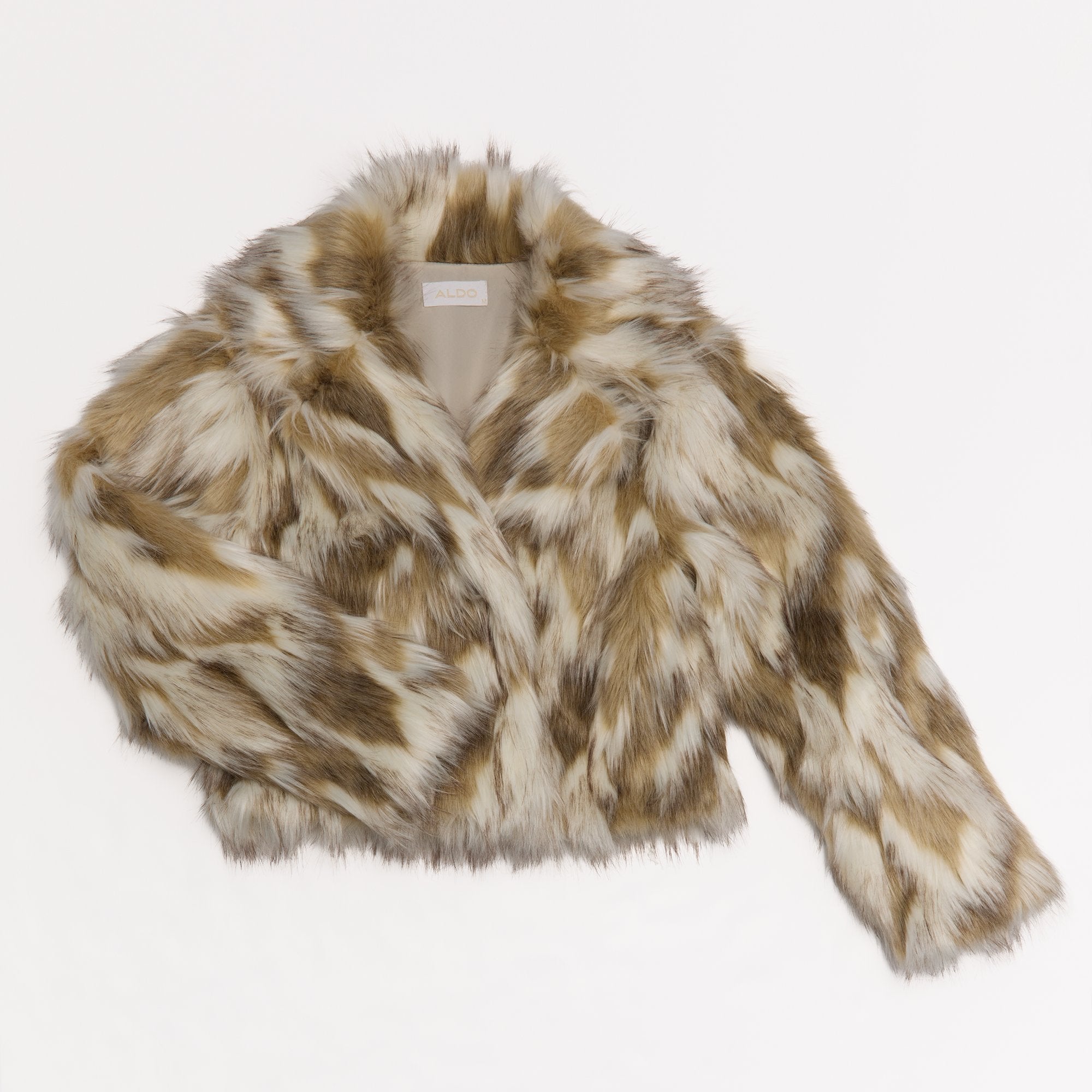 Aldo Alpenglow in Ice - Faux fur jacket Women