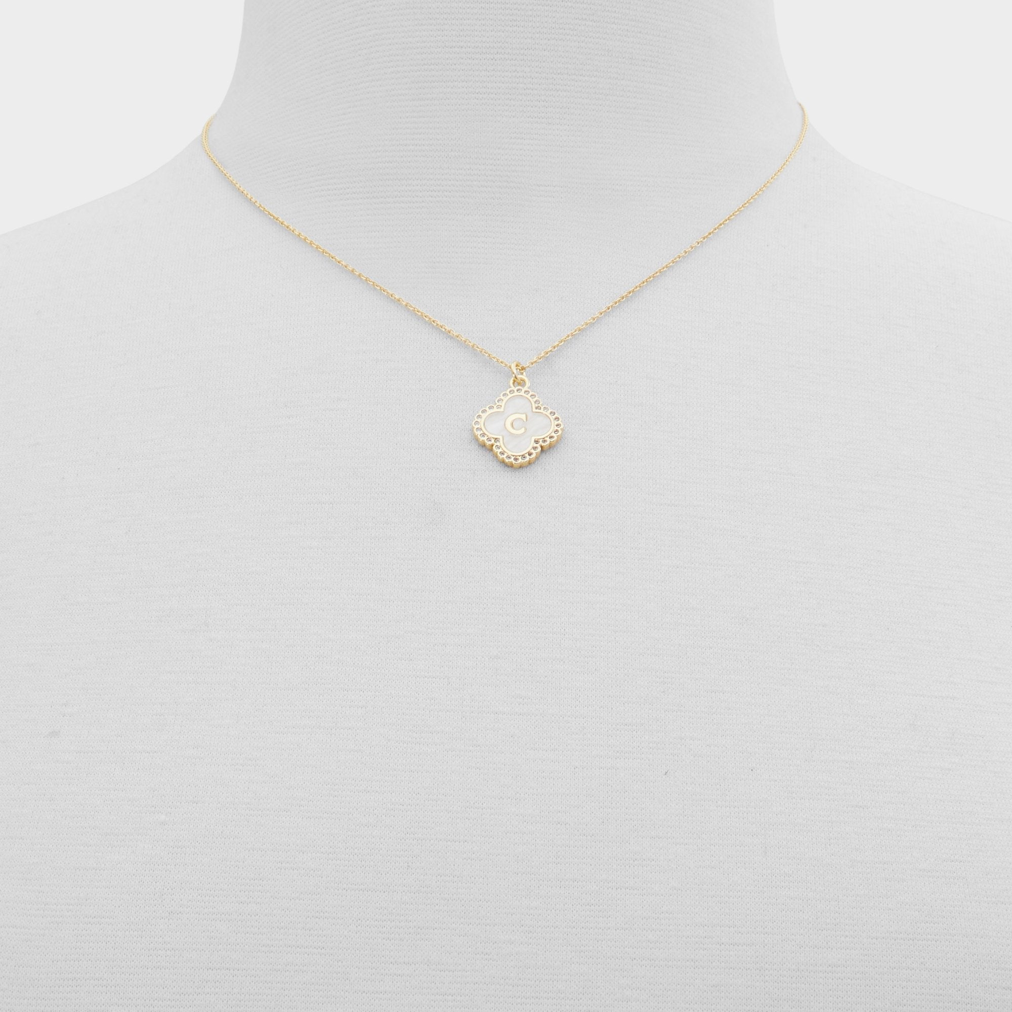 Aldo Broisa Gold Women's Cubic Zirconia - Necklace Women|Accessories