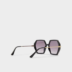 Aldo Yboa Black/Gold Multi Women's Statement sunglasses - Sunglasses Women|Accessories